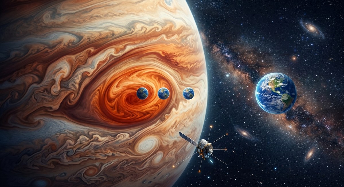 木星嘅大紅斑究竟有幾大？科學家最新發現震驚世界
